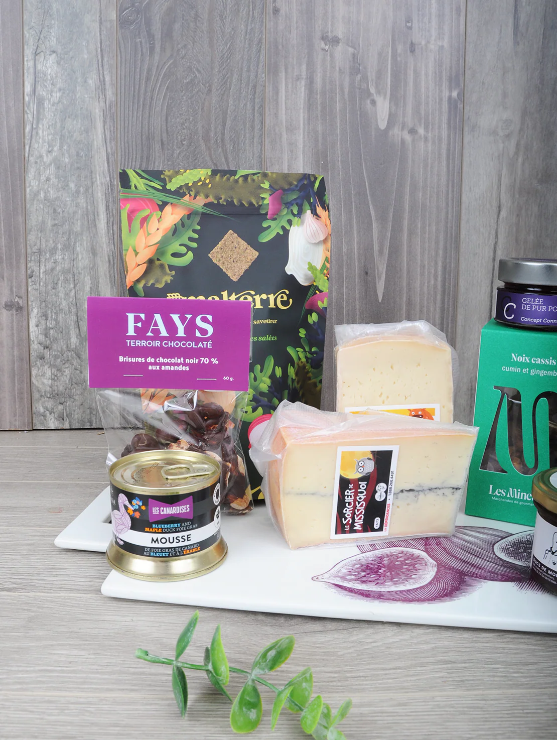 Panier cadeau apéro & fromages locaux – Image 2
