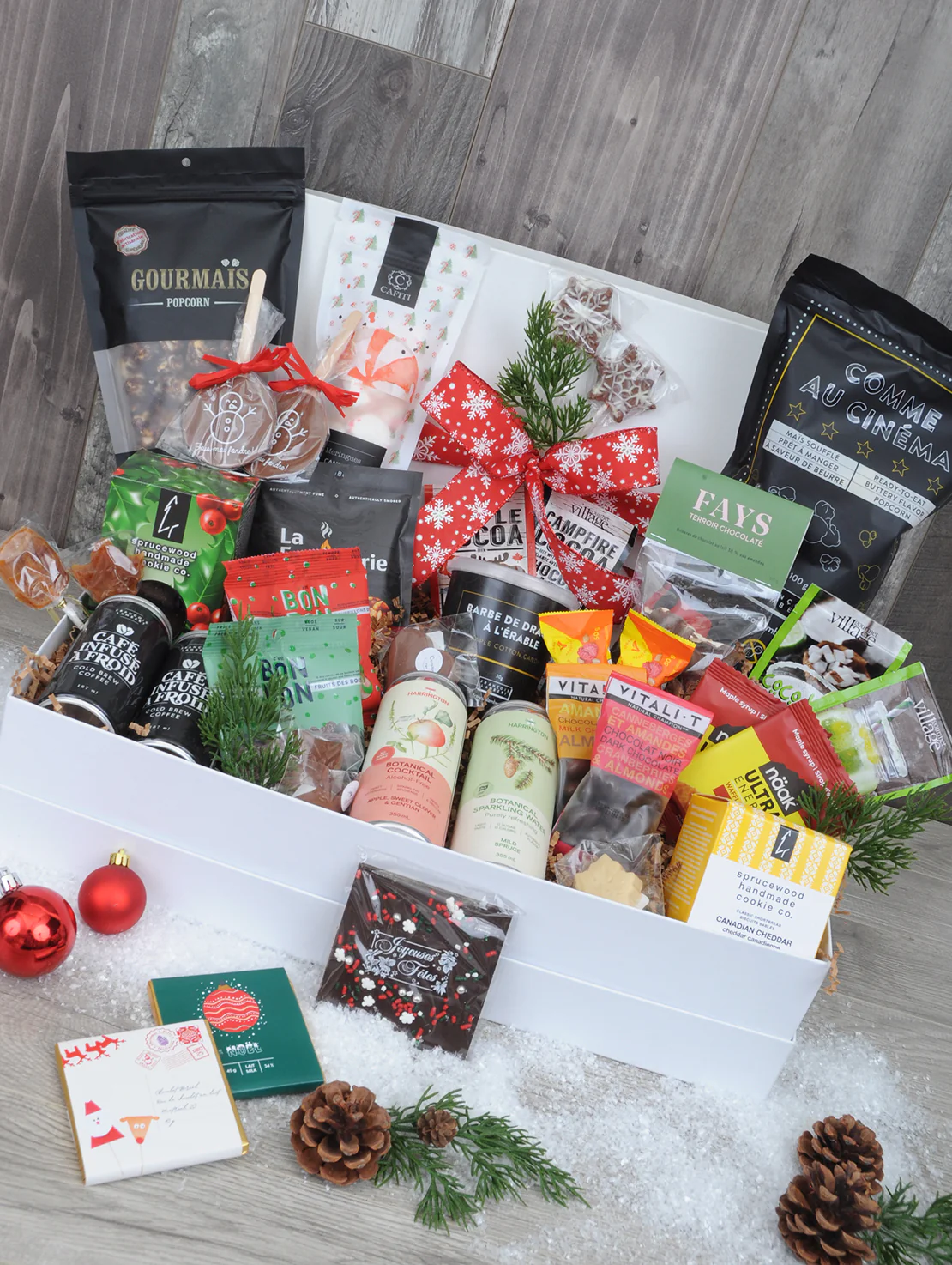 Boîte cadeau à partager à toute l'équipe